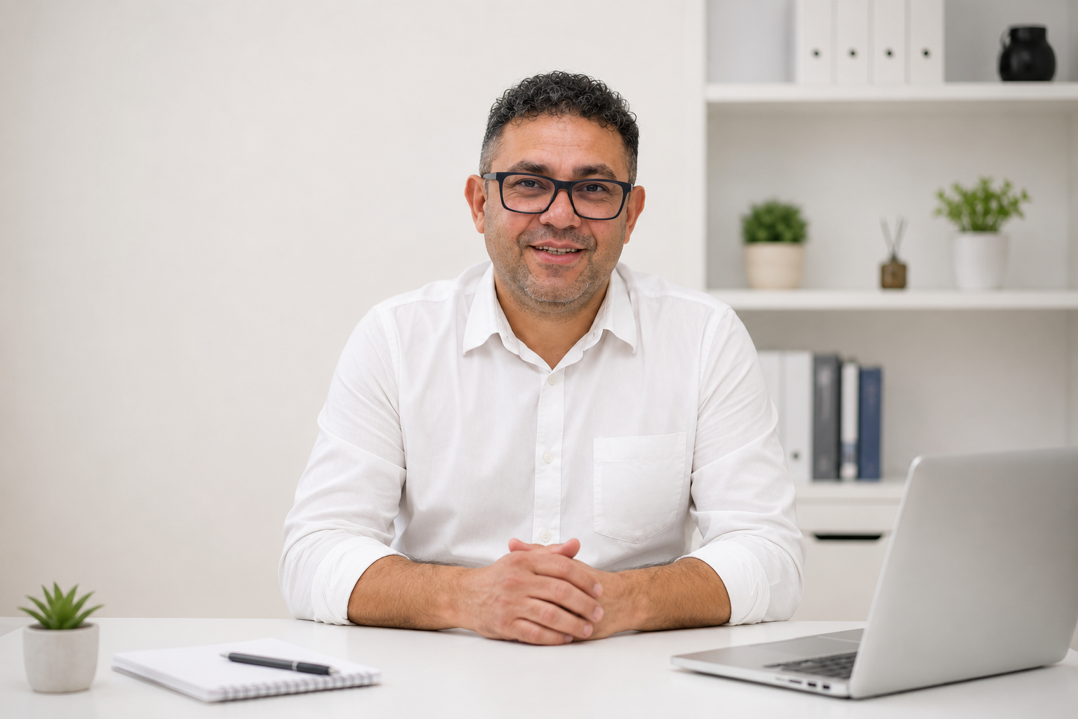 Professor de inglês em aula online